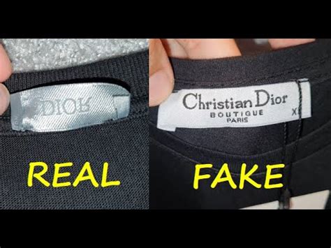 christian dior atelier t shirt real vs fake|genuine dior shirt label.